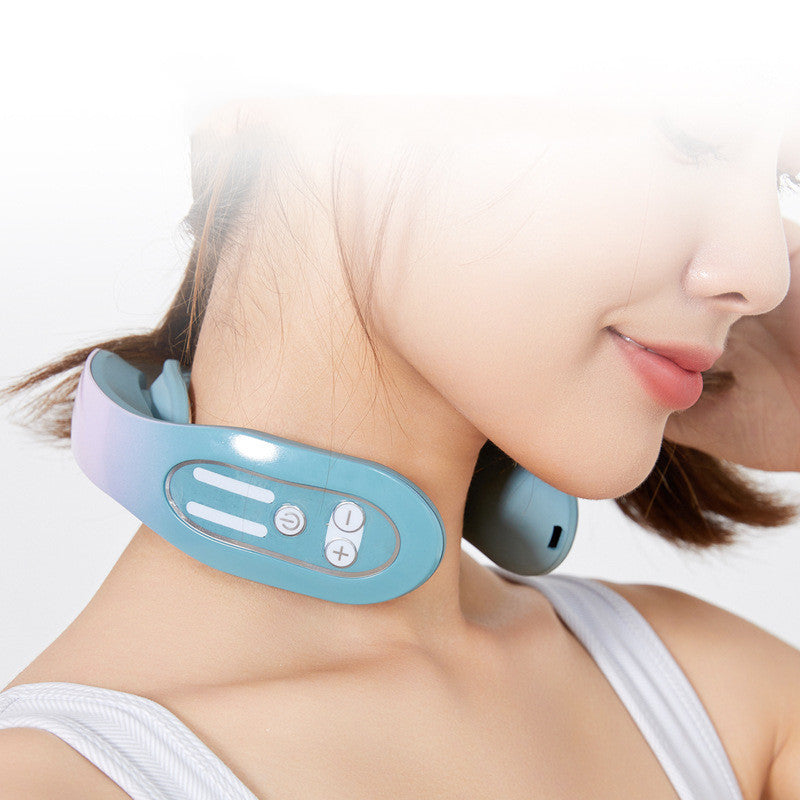 Masseur Cervical EMS Anti Tensions - Chaleur & Stimulation